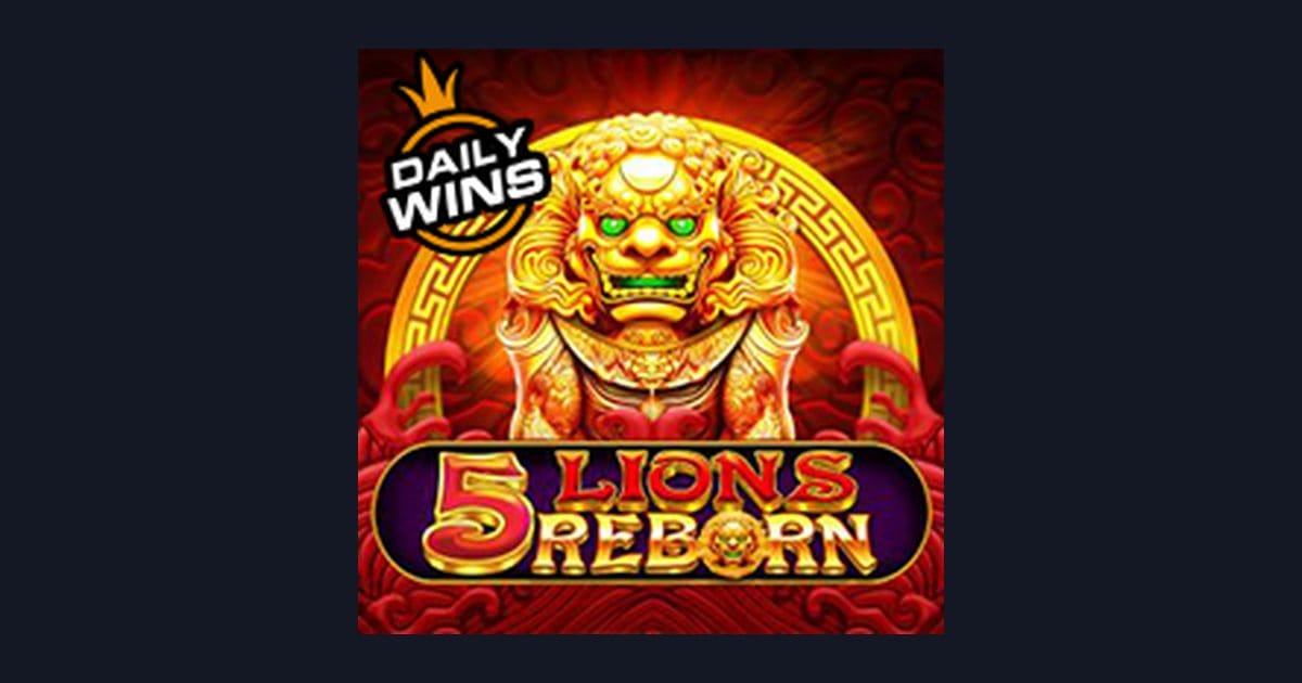 Jam Gacor Terbaru 5 Lions Reborn: Slot dengan Fitur Wild Gacor dan Perkalian Seru